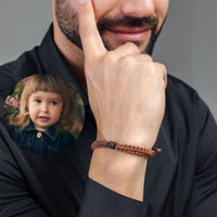 Thumbnail for Brother & Sisters Bracelet Man Photo Bracelet