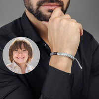 Thumbnail for Brother & Sisters Bracelet Man Photo Bracelet