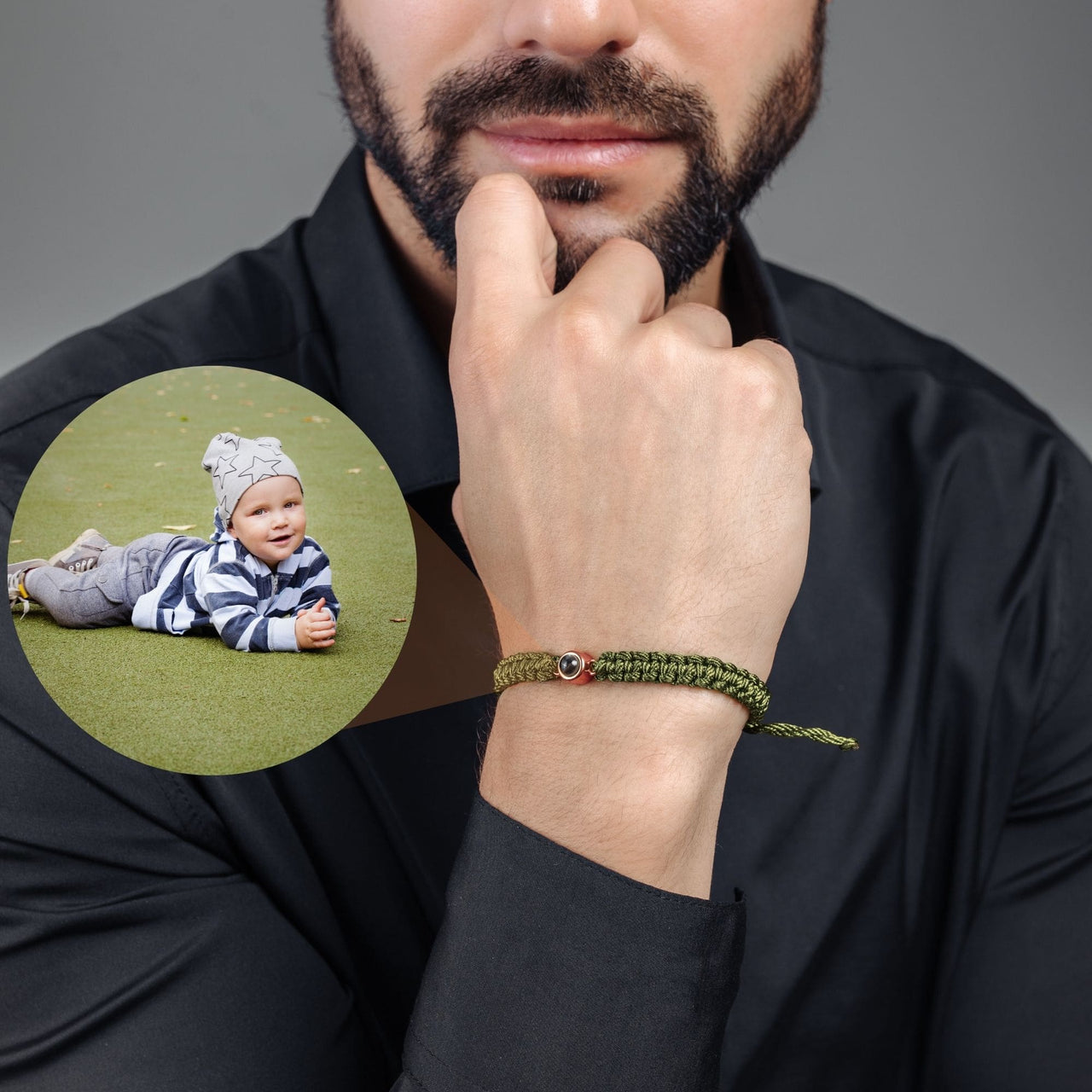 Brother & Sisters Bracelet Man Photo Bracelet