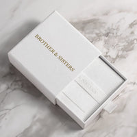 Thumbnail for Brother & Sisters branded box for Cat Photo Necklace, elegant packaging for a unique jewelry gift.