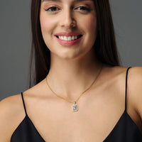 Thumbnail for Gold Necklace for a woman - Simple Initial Necklace - Woman Necklace - Letter Necklace Necklace Brother & Sisters