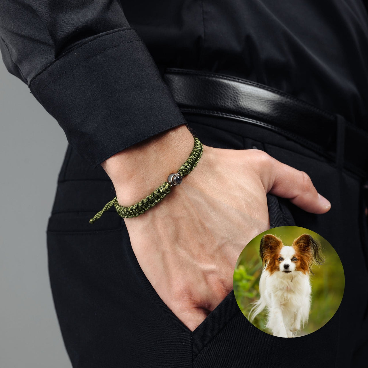 Man Bracelet - Men’s Personalised Bracelet - Personalized Gift - Custom Jewelry For Him - Custom Bracelet Picture - Personalised Photo Gift Bracelet Brother & Sisters