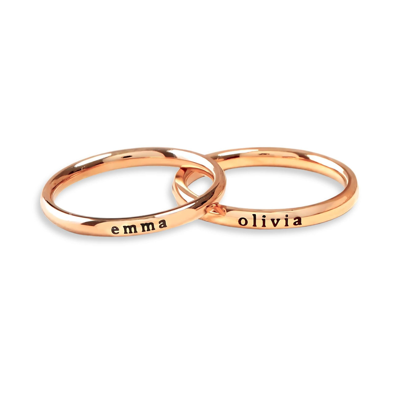 Stainless Steel Ring - Woman Ring - Custom Name Ring – Engraved Ring - Custom Ring Ring Brother & Sisters
