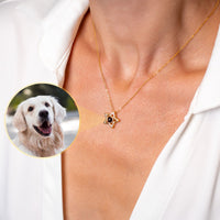 Thumbnail for Star Photo Personalised Necklace  - Photo Necklace - Photo Projection Necklace Necklace Brother & Sisters