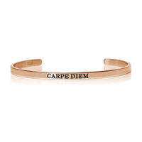 Thumbnail for Carpe diem bracelet — product photo on a white background, rose gold