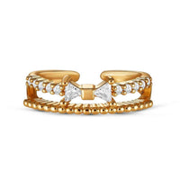 Thumbnail for Butterfly ring — product photo on a white background, gold