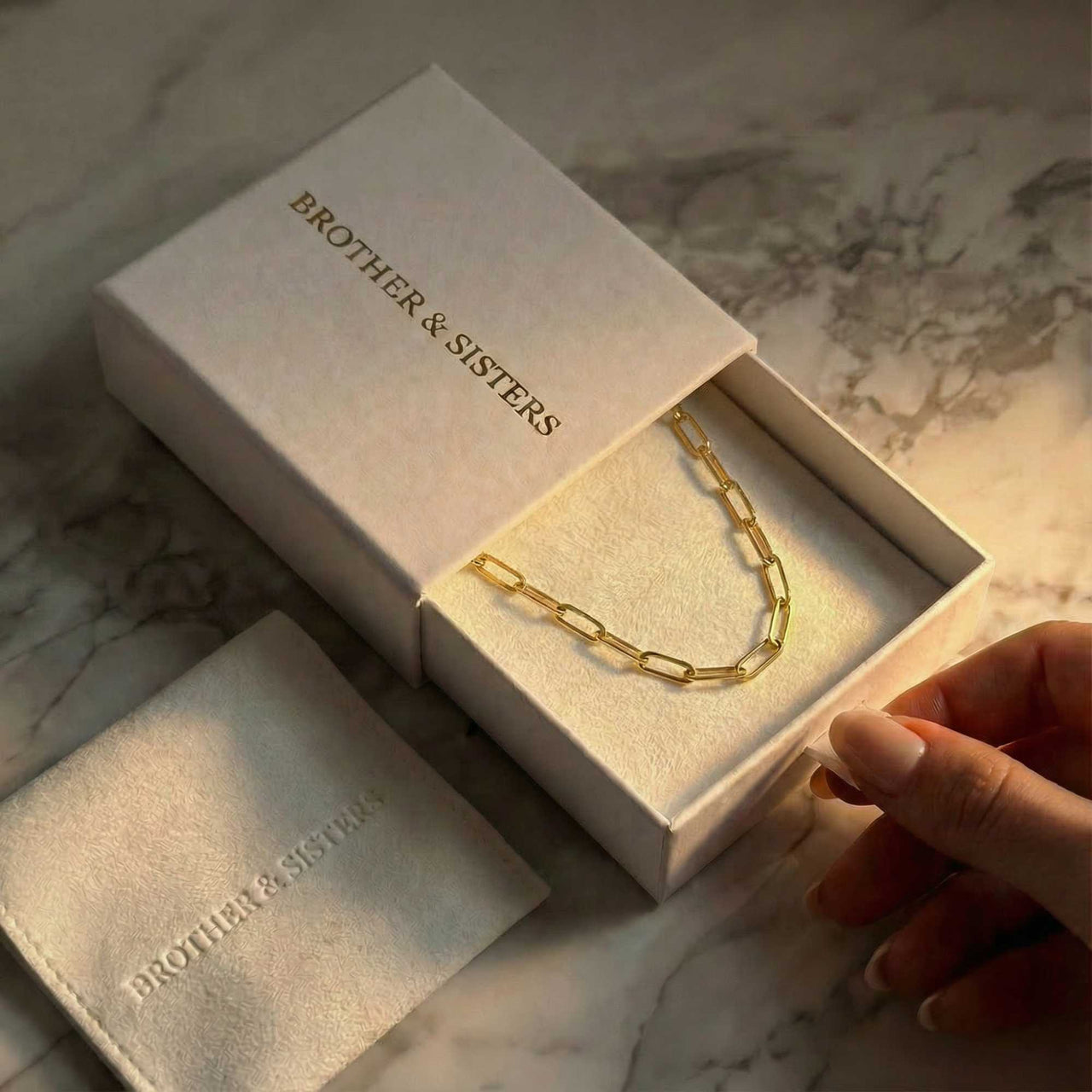 Ria Paperclip Chain Necklace