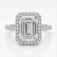 Thumbnail for Silver Rectangle Ring