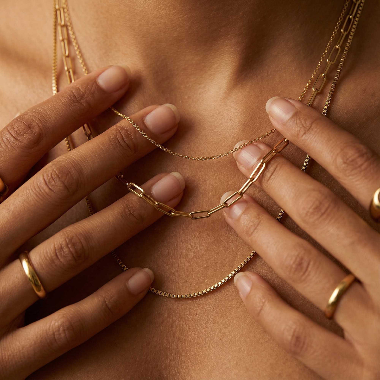 Saona Triple Layer Necklace