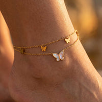 Thumbnail for Butterfly Pearl Anklet
