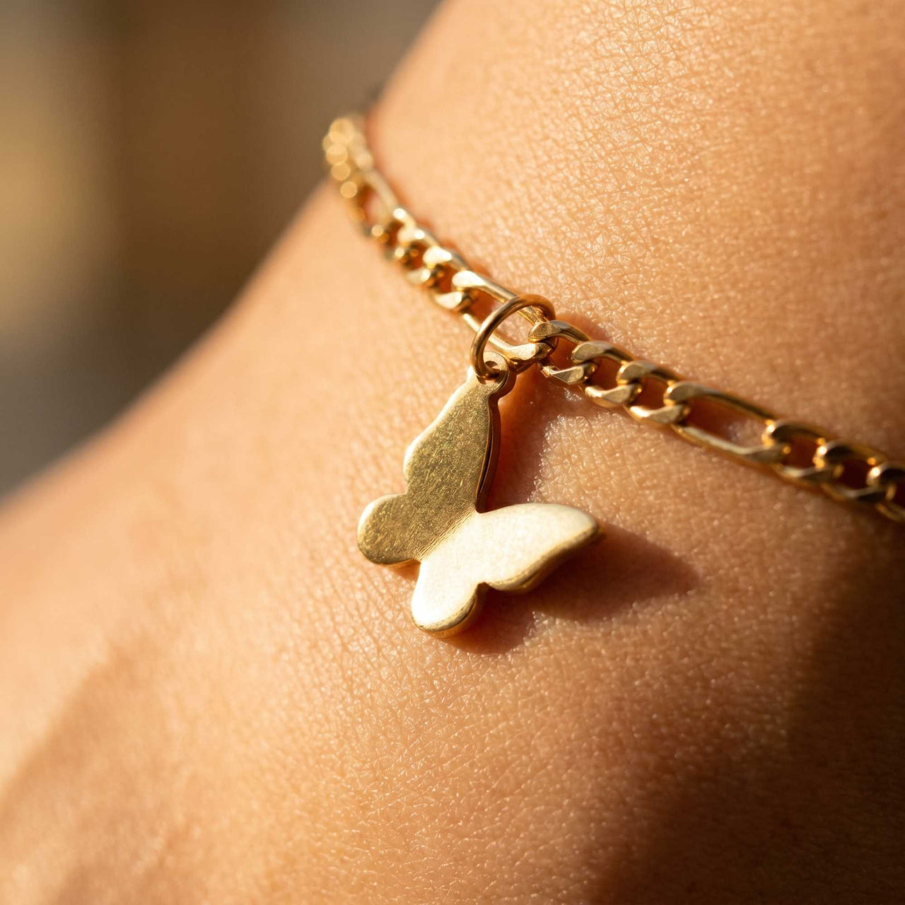 Figaro Butterfly Anklet