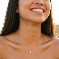 Thumbnail for Crystal Flower Necklace