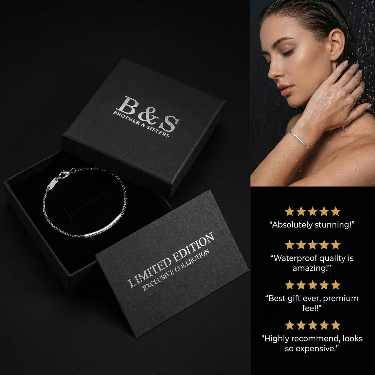 Crystal Bar Bracelet