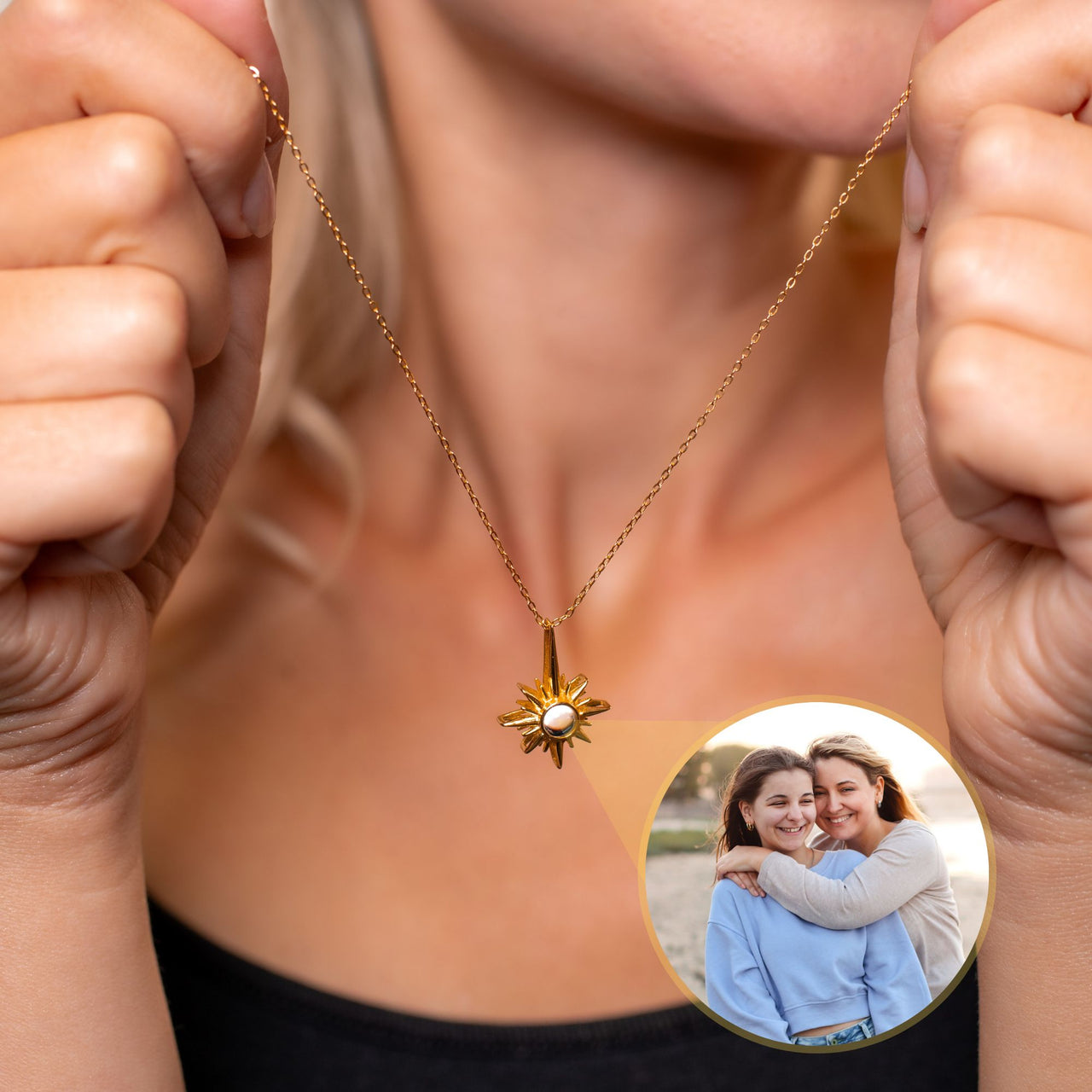 Protect Photo Necklace