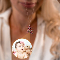 Thumbnail for Teddy Bear Photo Necklace