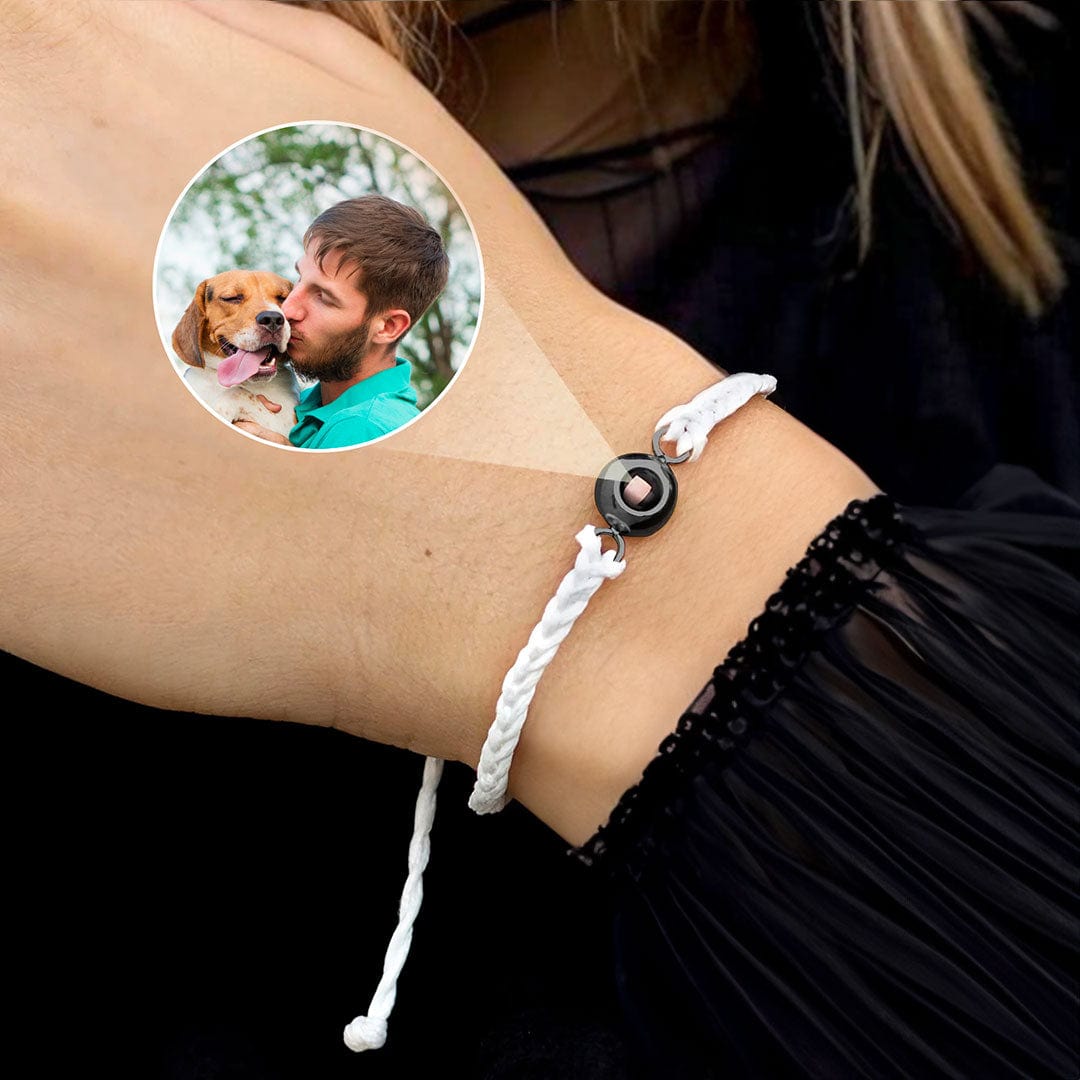 Circle Photo Bracelet