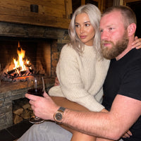 Thumbnail for Grey King men's watch worn by a man with his partner – Brother & Sisters (SKU 01122019-grey-king)
