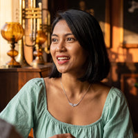Thumbnail for The silver necklace worn every day | SKU: 42002-silver