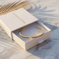 Thumbnail for Waterproof bracelet — in the gift box, gold | SKU: 9864184-gold