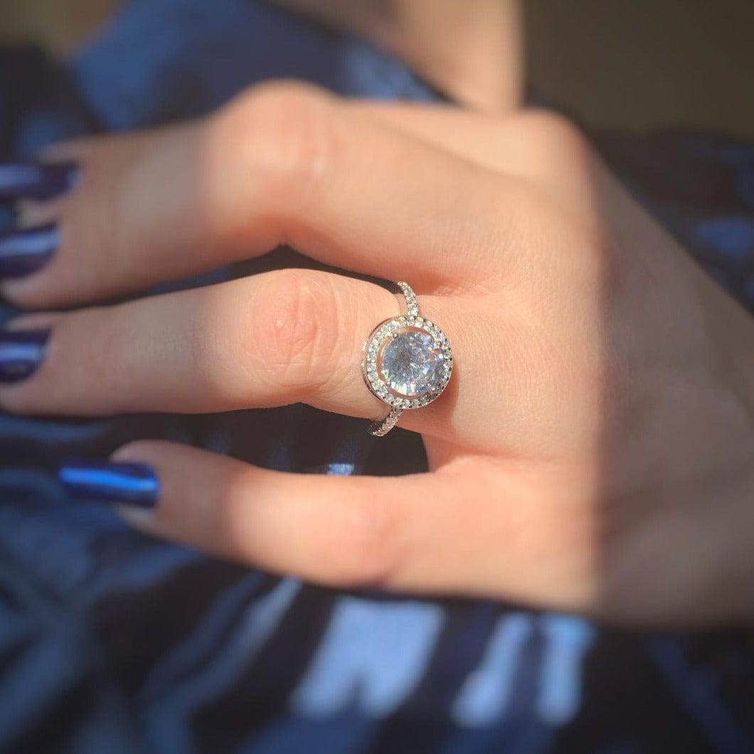 Silver Circle Ring